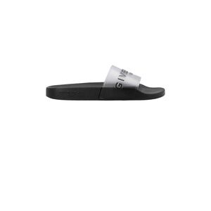 Givenchy Black Slide Sandals with Translucent Strap
